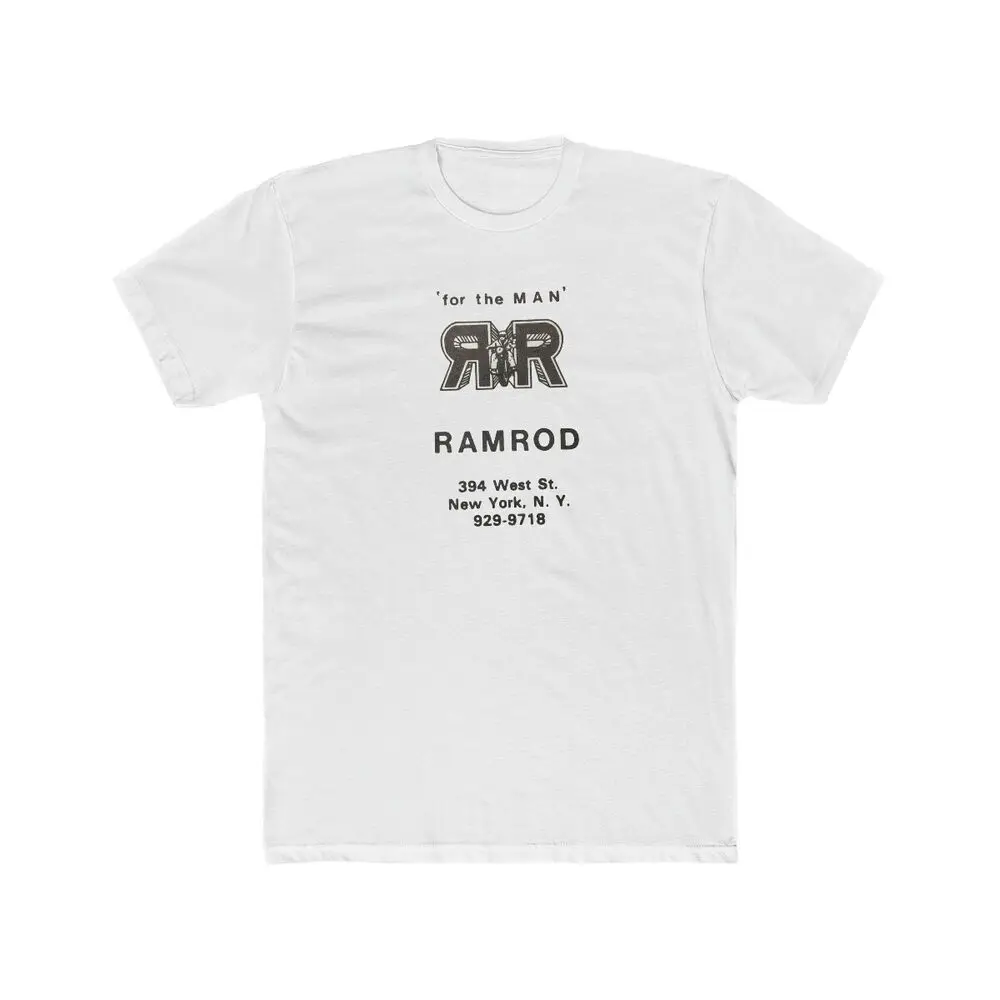 NYC RAMROD Gay Leather Bar Men's Cotton Crew Tee