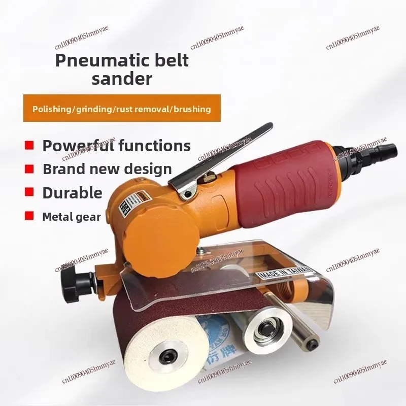 Pneumatic wire drawing machine Stainless steel belt machine grinding industrial type