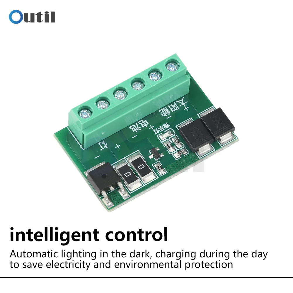 

DC 6-45V 10-20 A Solar Street Light Control Circuit Board Solar Controller Driver Module Power Supply Accessory