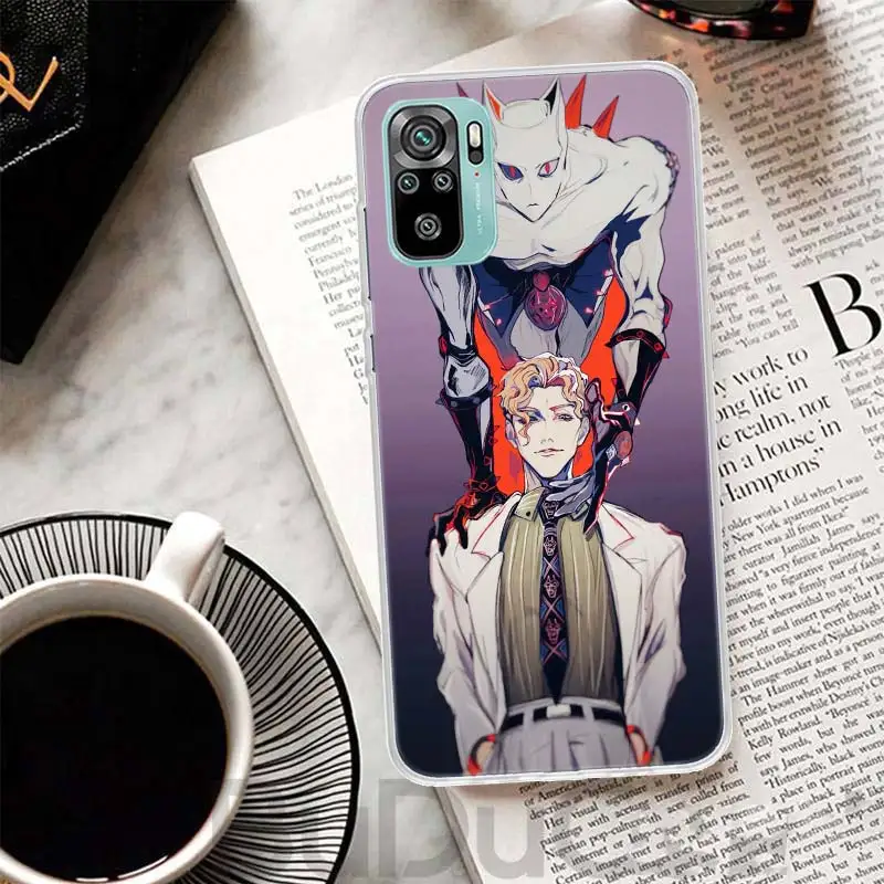 Anime JoJo Killer Queen Cover For Xiaomi Redmi 10 10C 12 12C 9 9C 9T 9A Phone Case 10A 8A 8 7A 7 6A 6 Pro K20 K40 10X S2 K30