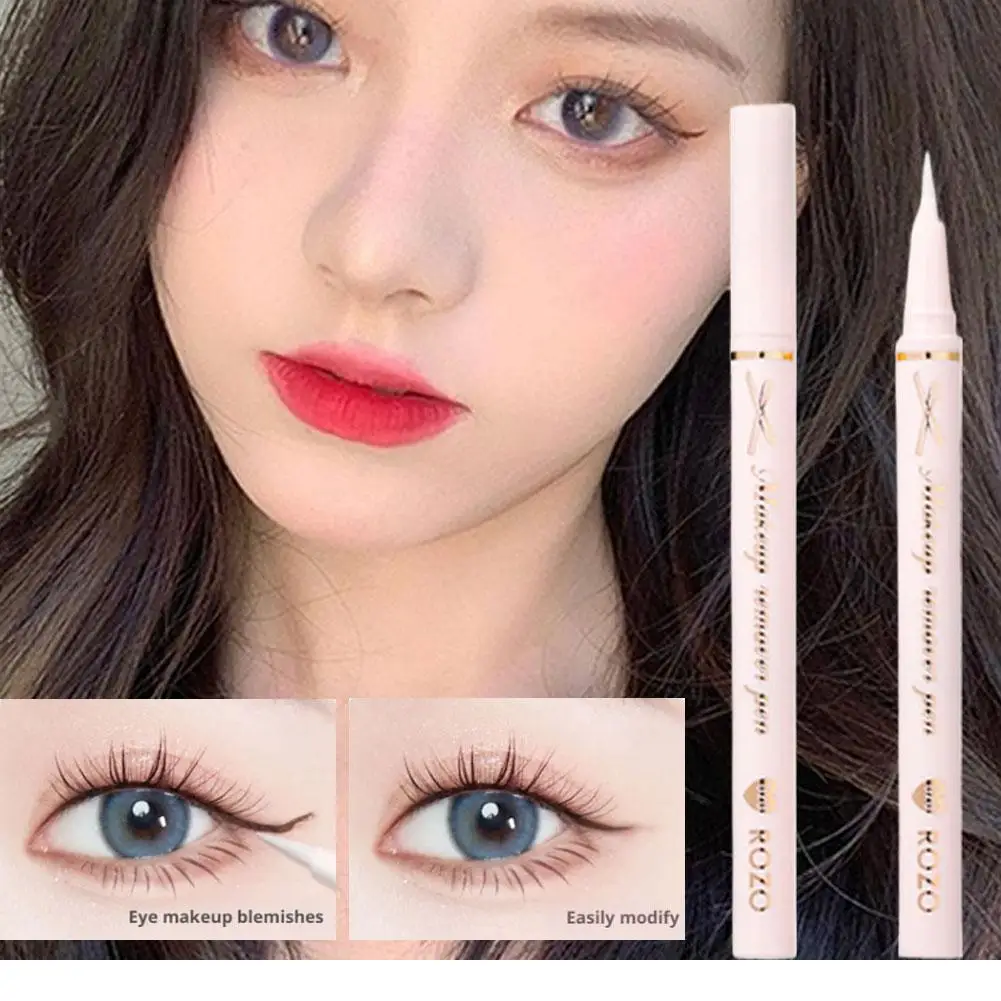 휴대용 아이 라이너 리무버 연필 재사용 가능한 방수 지우기 눈썹 제거 다기능 펜 Sweatproof Cosmetic Clean E1B3