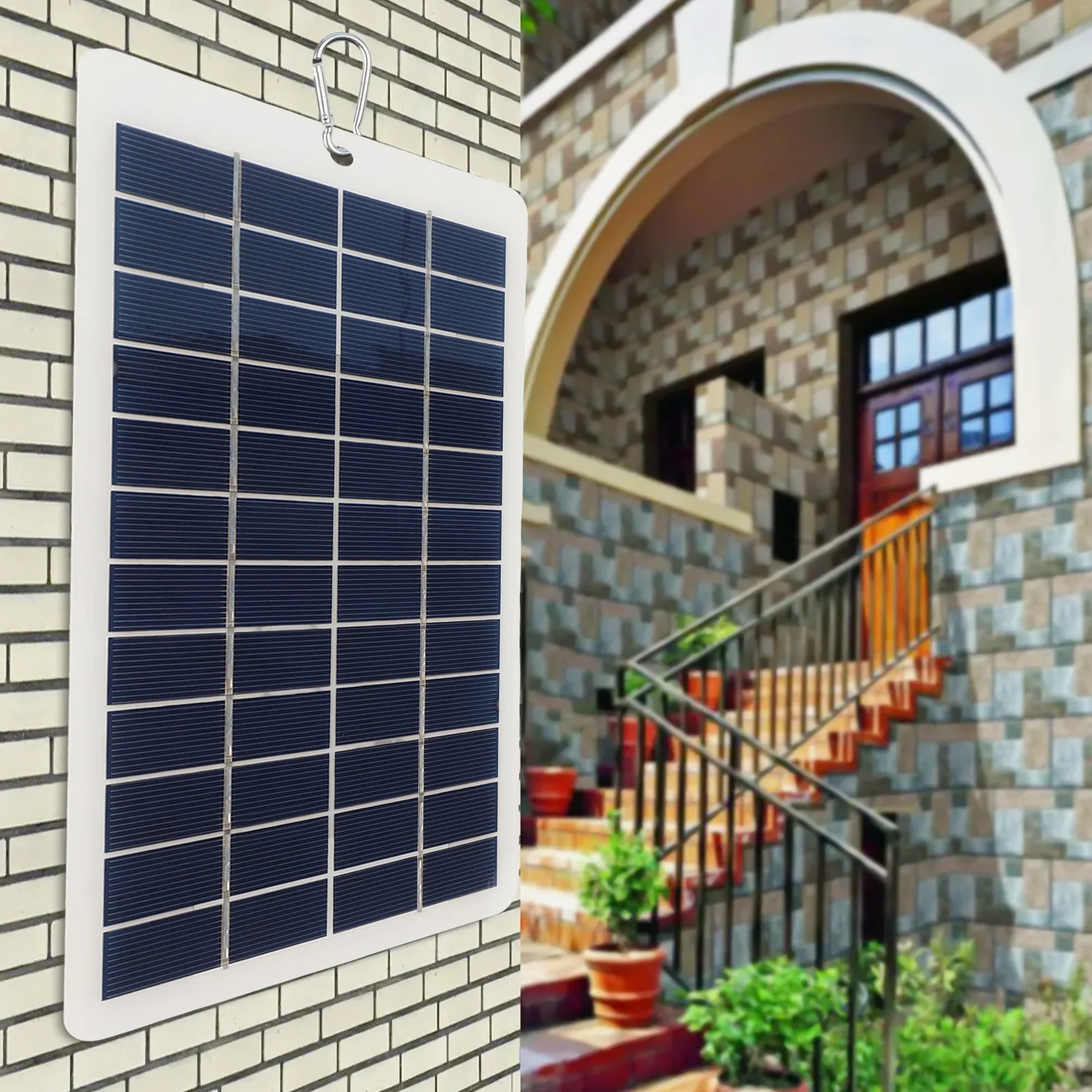12V Solar Panel with DC For Charging Interface for 3 7V Batteries for Outdoor Lighting Solutions and Energy Needs
