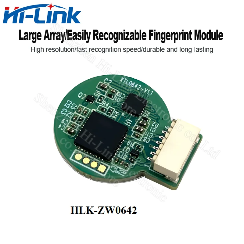 Fingerprint Recognition Module ZW0642 Capacitive Touch Racket-shaped Fingerprint Sensor Module Door Lock Collection