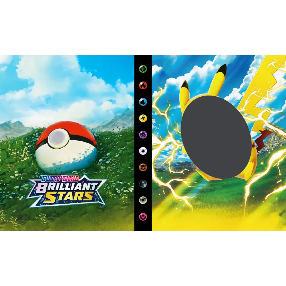 240-teiliges Pokémon-Kartenalbum, Charizard-Ordner, Sammelmappe, Display-Halter, Aufbewahrungsalbum, Geschenkbuch, Spielkartensammlung, Kartenhüllen, Schutzhüllen