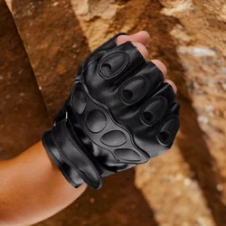 Tactical Half Finger Riding Gloves Anti Slip Fighting Mountaineering Climbing Outdoor Sun Protection Fitness Gloves
