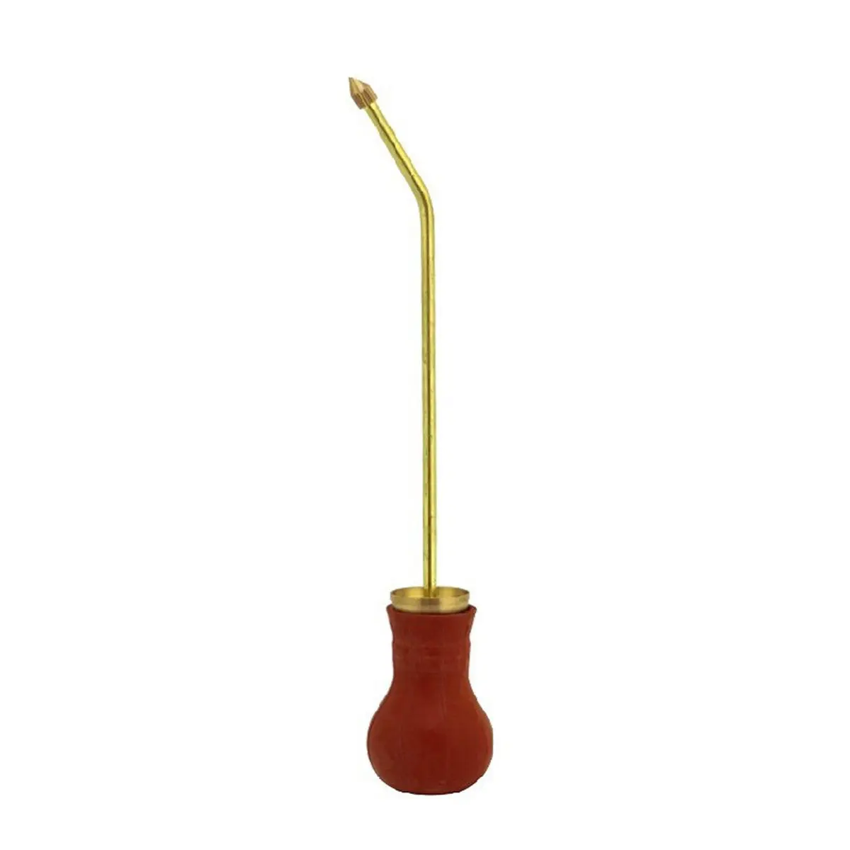 Bulb Duster Copper Lance Pest Control Powder Sprayer for Ants Bugs Easy Fill Translucent Bulb Powder Duster