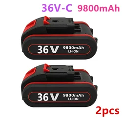 New 21V 36V 9800mah electric tool general rechargeable lithium battery electric screw driver electric drill Li-ion batter