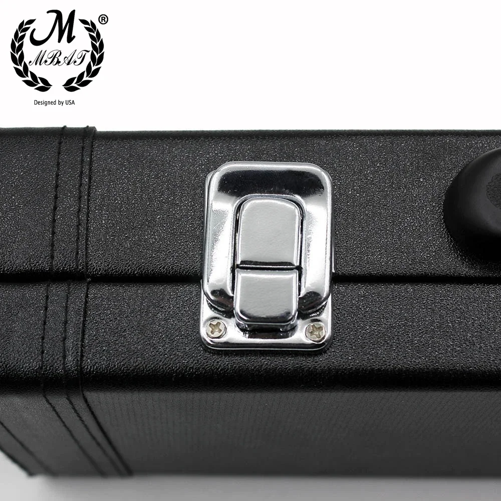 M MBAT 16 Holes Flute Case Water-Resistant Gig Bag Lightweight Storage Box Flute Leather Box Musical Instrument Accessories