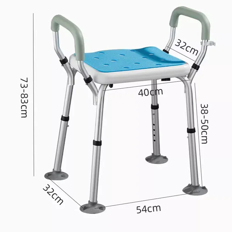 Minder Sex Bathroom Chair Plastic Trendy Shower Squat Elderly Disabled Space Saving Stool Foldable Cabeceros Salon Furniture