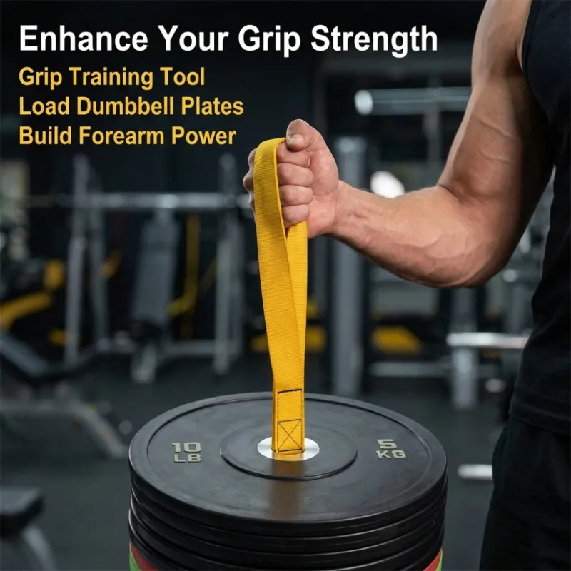 Fitness Strap Loading Pin DIY Heavy Duty Strap For Weight Plates Barbells Cable Machine Attachment Home Gym Workout Equipment