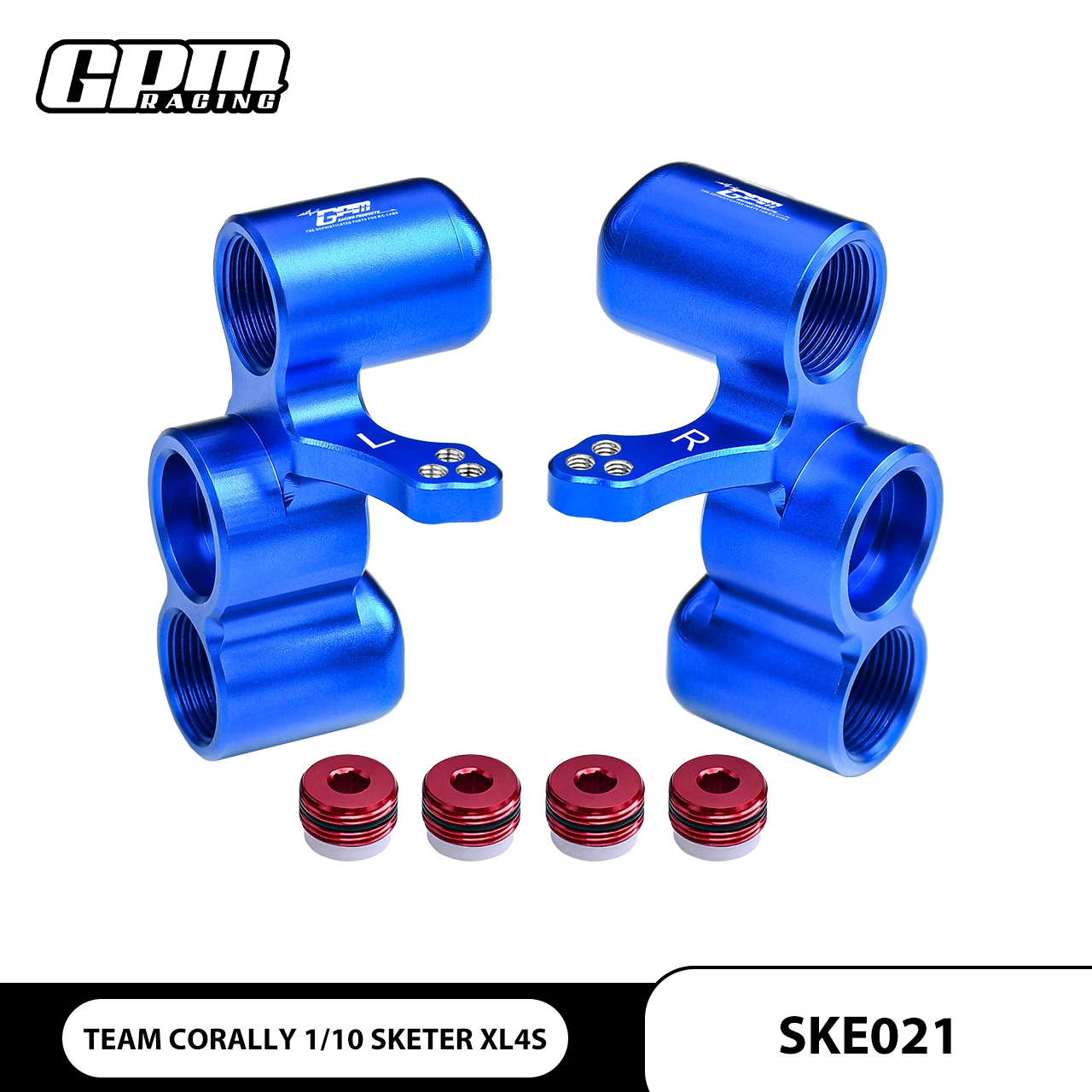 

Алюминиевый передний кулак GPM для TEAM CORALLY 1/10 Sketer Xl4S C-00191
