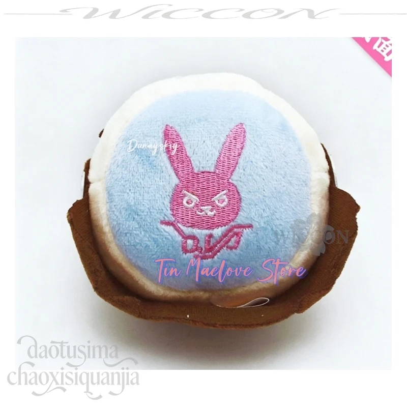 Anime Game Owww Cosplay Dvva Charlet Chung Kawaii Cute Mini Chibi Q-version 10cm Nunu Pendant Plush Cotton Doll Birthday Gifts