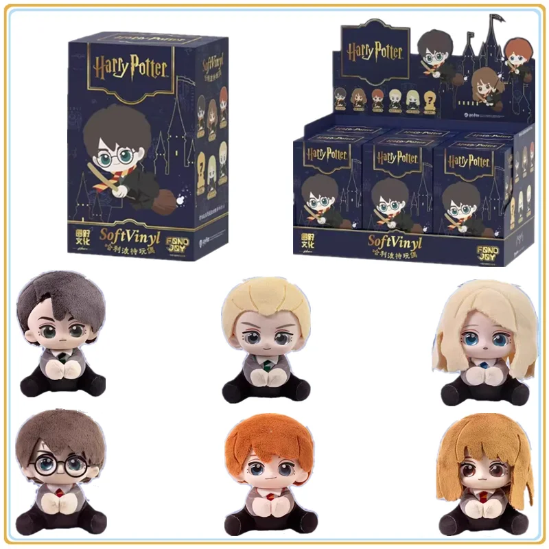 En Stock, caja ciega Original de la serie de muñecos TOPTOY de Harry Potter, colección de personajes de Anime encantadores, juguetes navideños, regalos