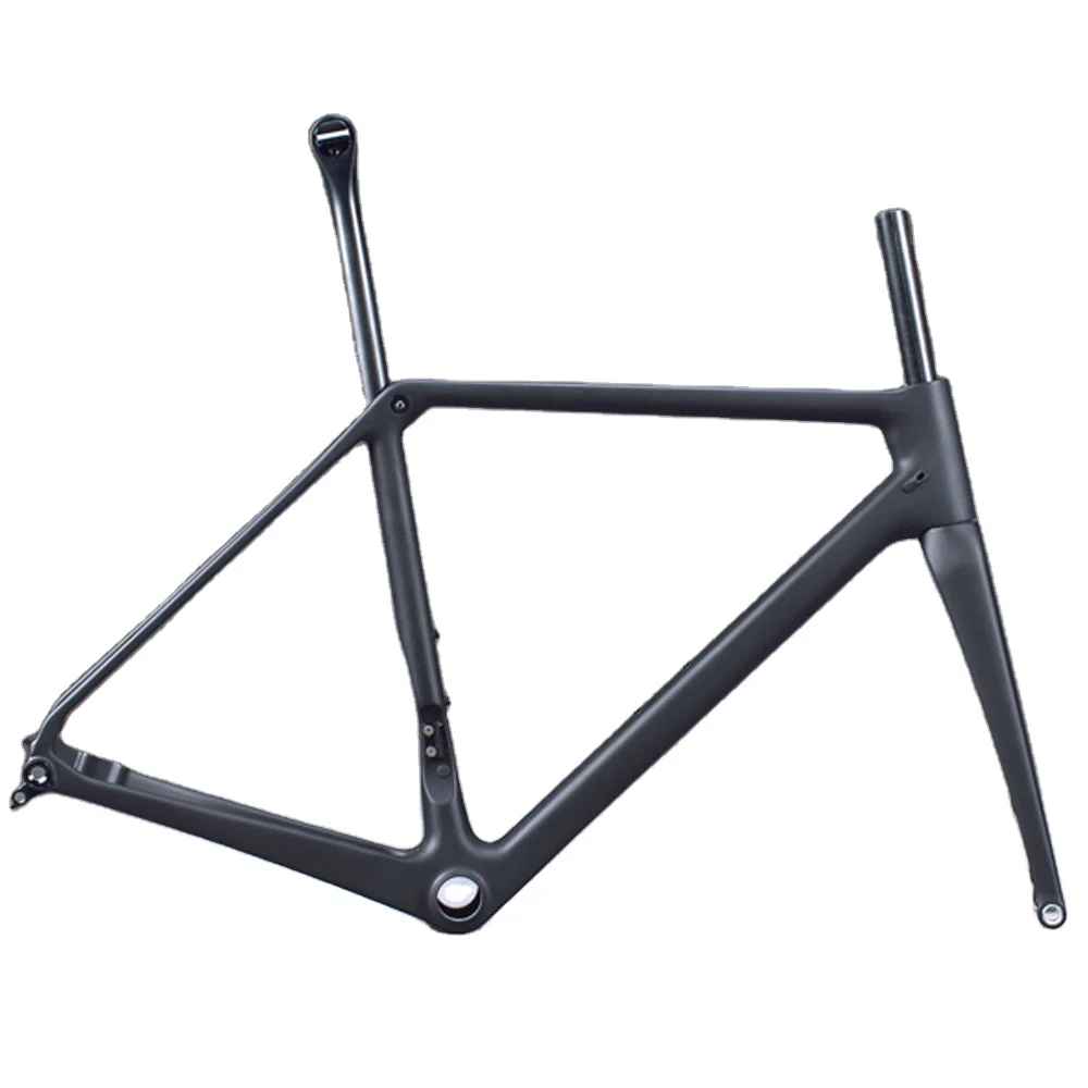 High Quality Endurance Road Bike 700C Bicicleta De Carbono Brake Disc Bicycle Frame 160mm Rotors
