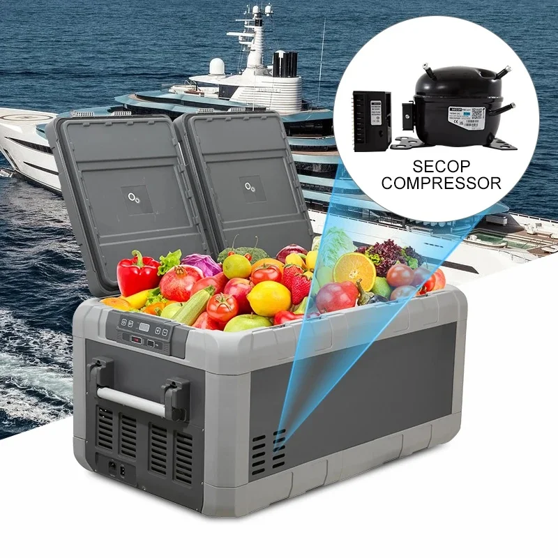 Premium Portable Car Fridge Freezer Compressor Cooler 12V 24V for Camping SUV Truck Overland Parts