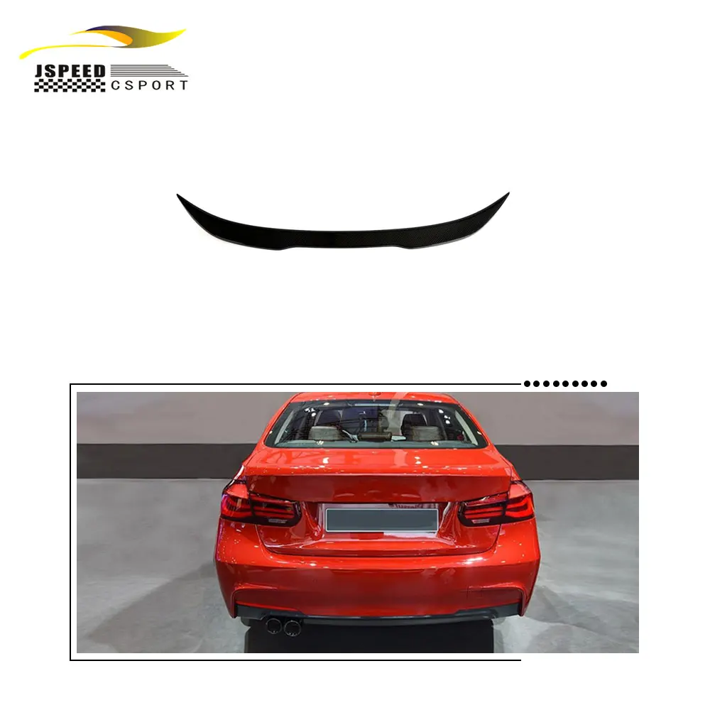 

Подходит для заднего спойлера из сухого углеродного волокна JCSPORTLINE. Подходит для BWM серии 3, F30, F35, F80 2012-2019.