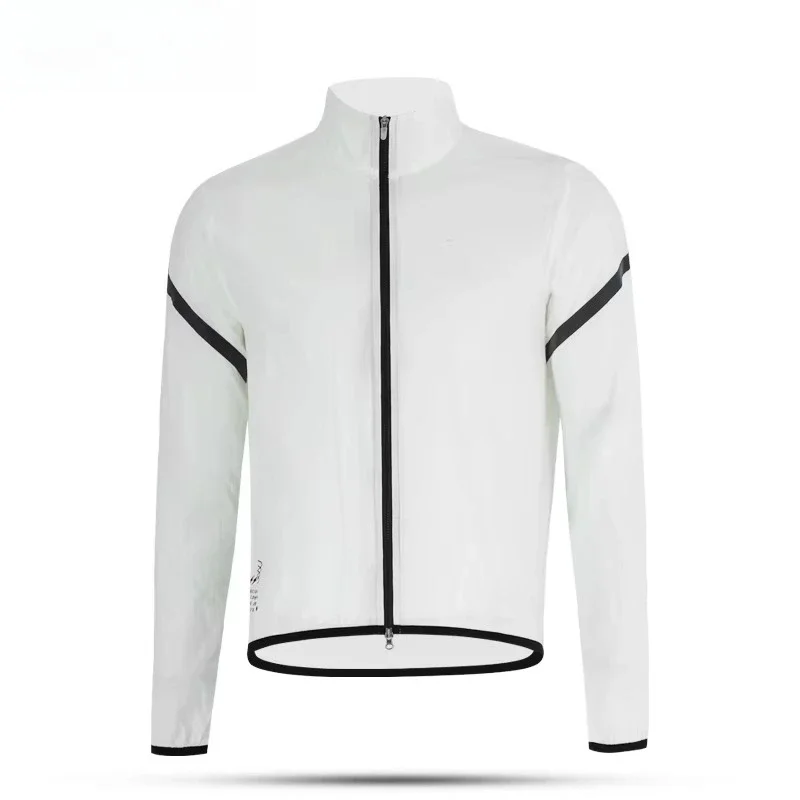 Soft shell long-sleeved bicycle suit night fluorescent windproof cycling trench coat