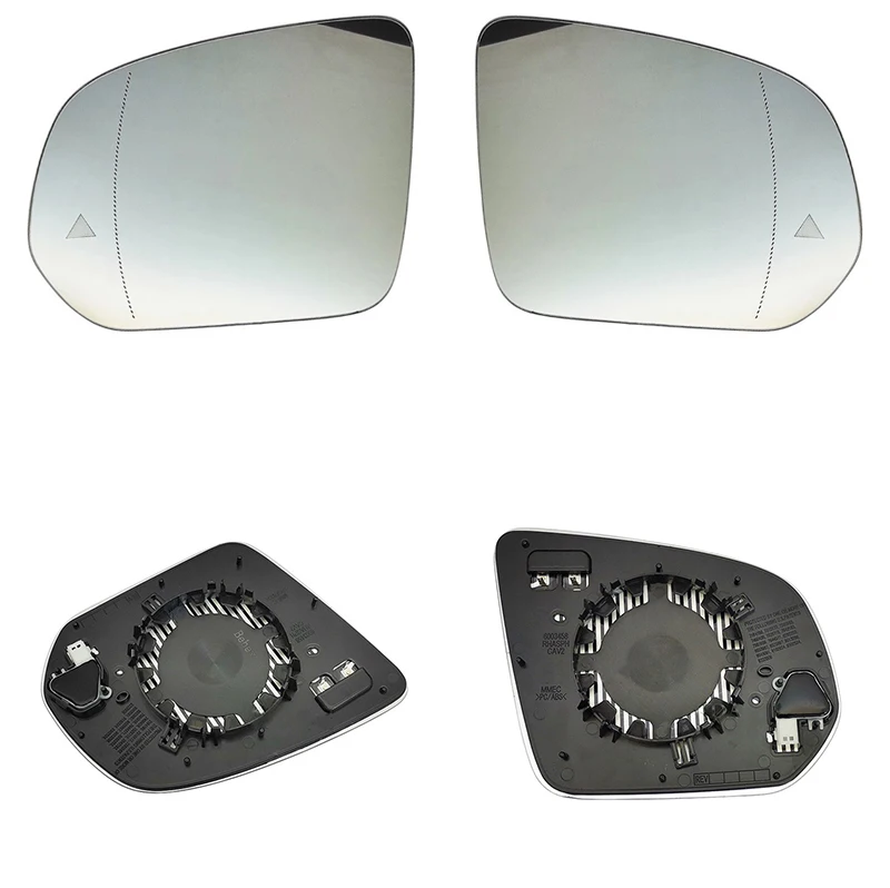 

Для Mercedes-Benz GLE W167 GLS 2020- G-Class W464 2019- A1678102901 A1678102801 Левое правое стекло заднего зеркала с подогревом для слепых зон