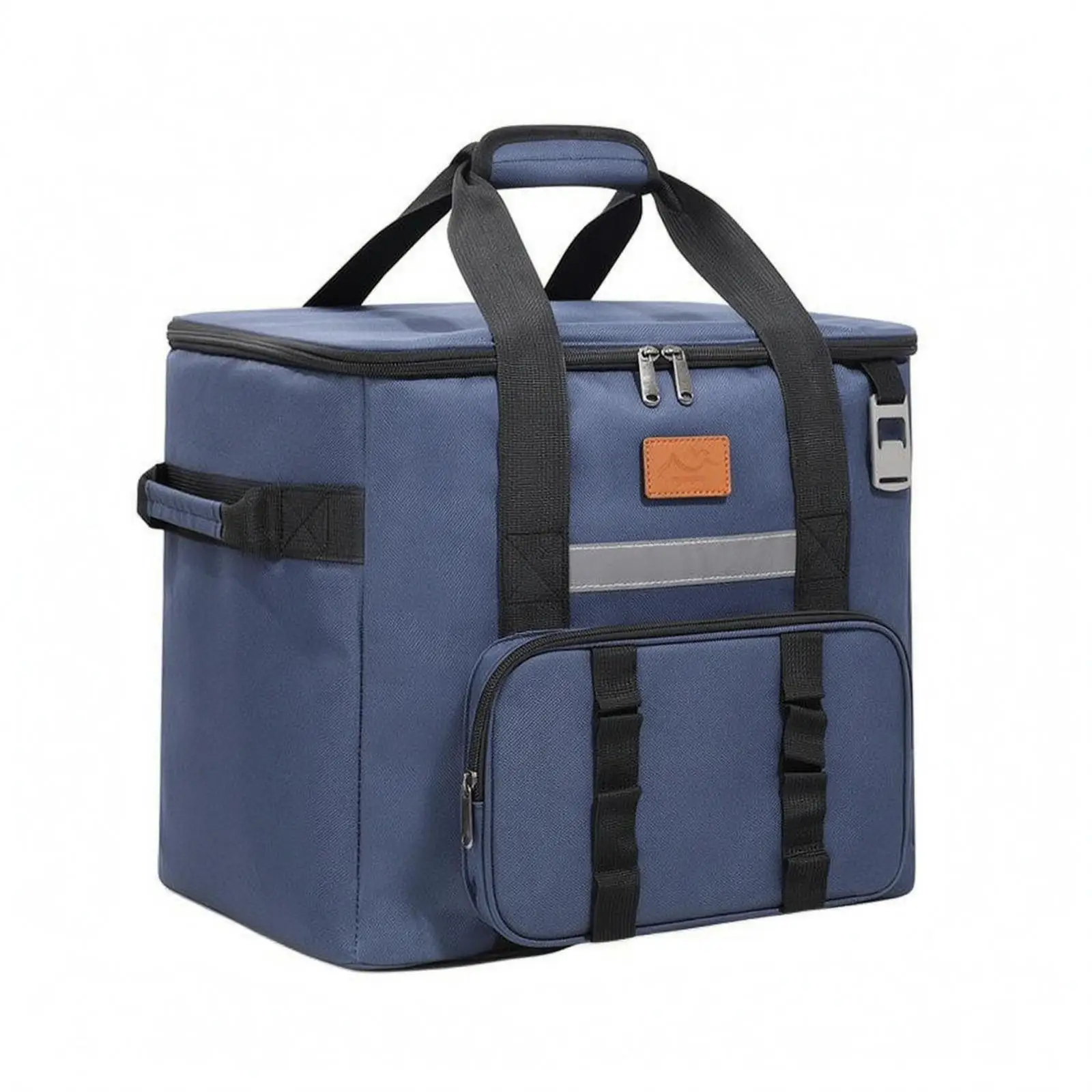Portable Folding Insulated Contain Bag Oxford Cloth Lunch Cooler for Camping Picnic Travel Storage