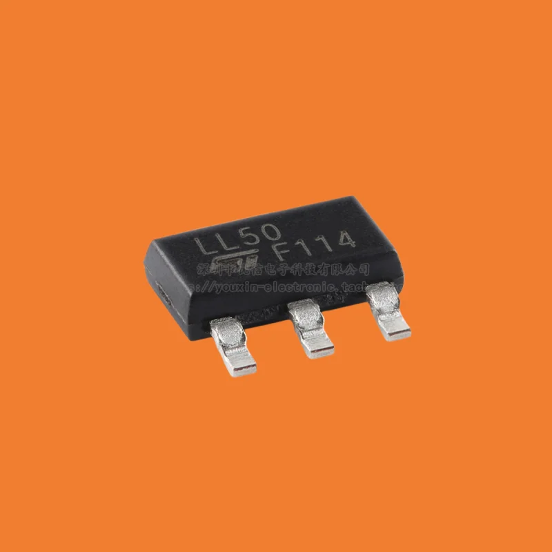 10pcs/Original genuine LDL1117S50R SOT-223 1.2A high PSRR low voltage drop linear regulator chip