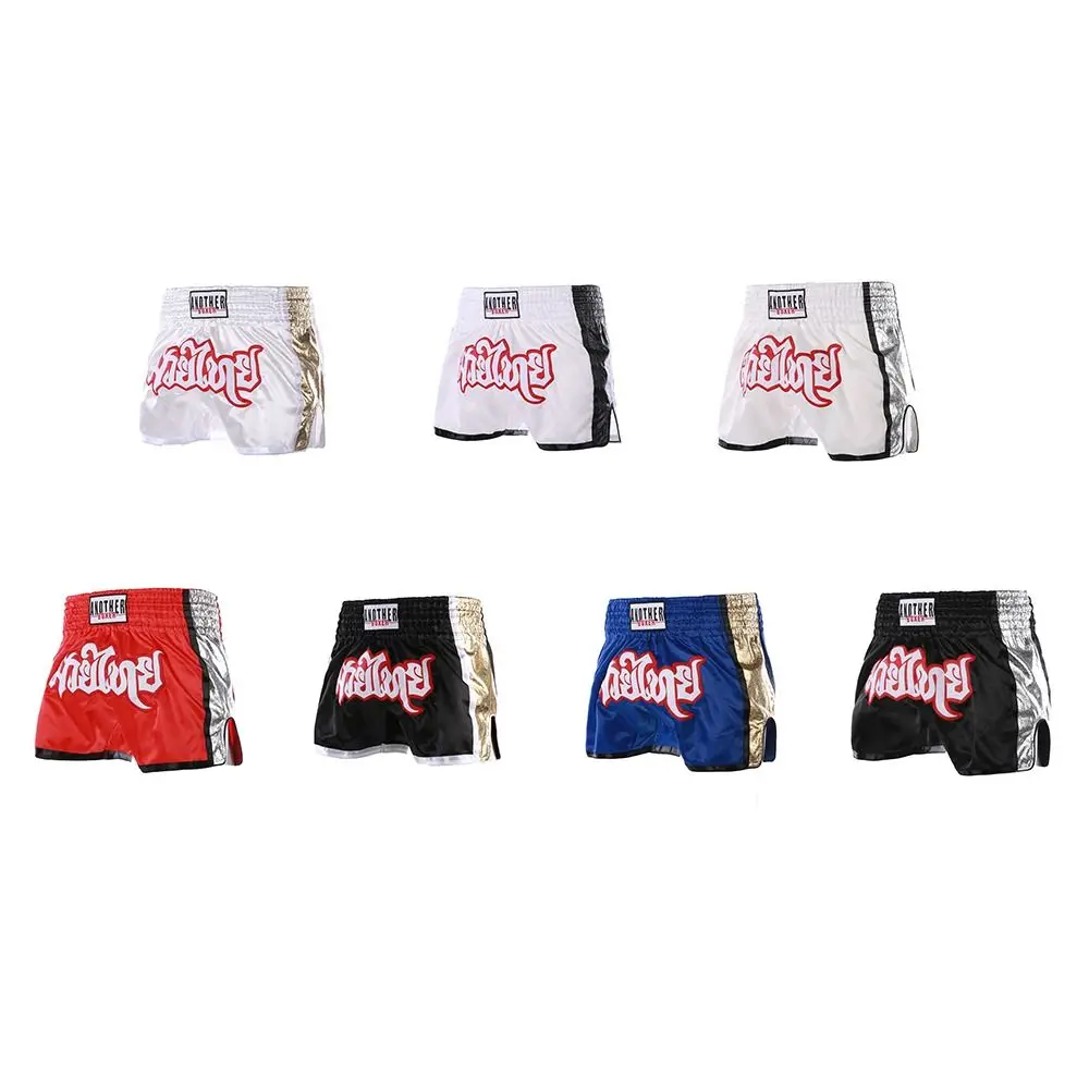 Personality Printing Boxing Shorts Elastic waist Muay Thai Muay Thai Shorts Sports Shorts Fight Wear Fitness