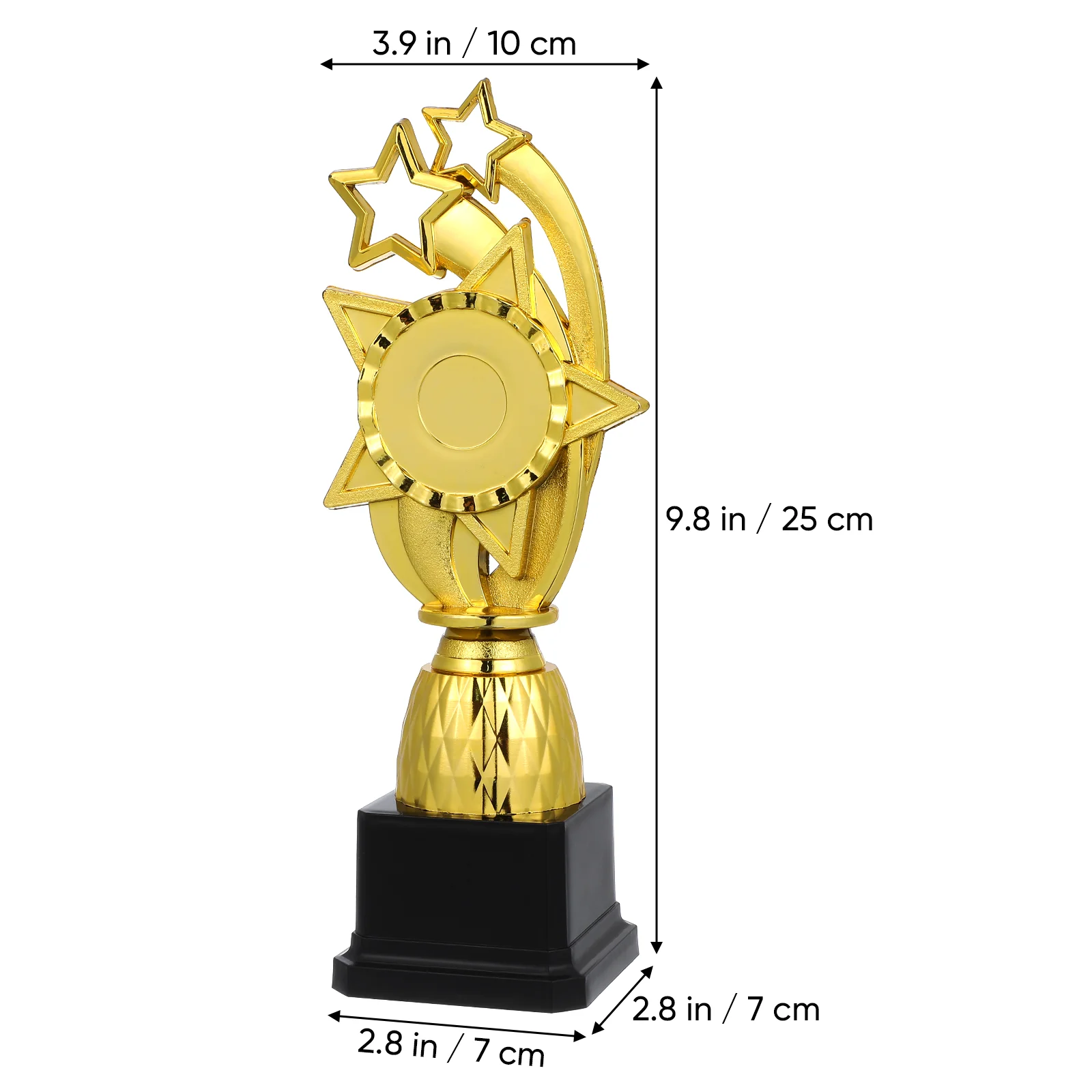 Trophy Trophies and Awards Delicate Small Kindergarten Graduation Game Photo Prop Running Miss