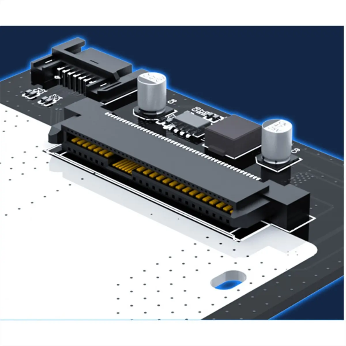 Stable- 2.5-Inch U.2 to PCI-E 4.0 X4 X8 X16 Adapter Card for U.2 NVMe SSD PCIe 4.0 X4 Full Speed for 6TB 2.5 Inch SATA SSD/HDD