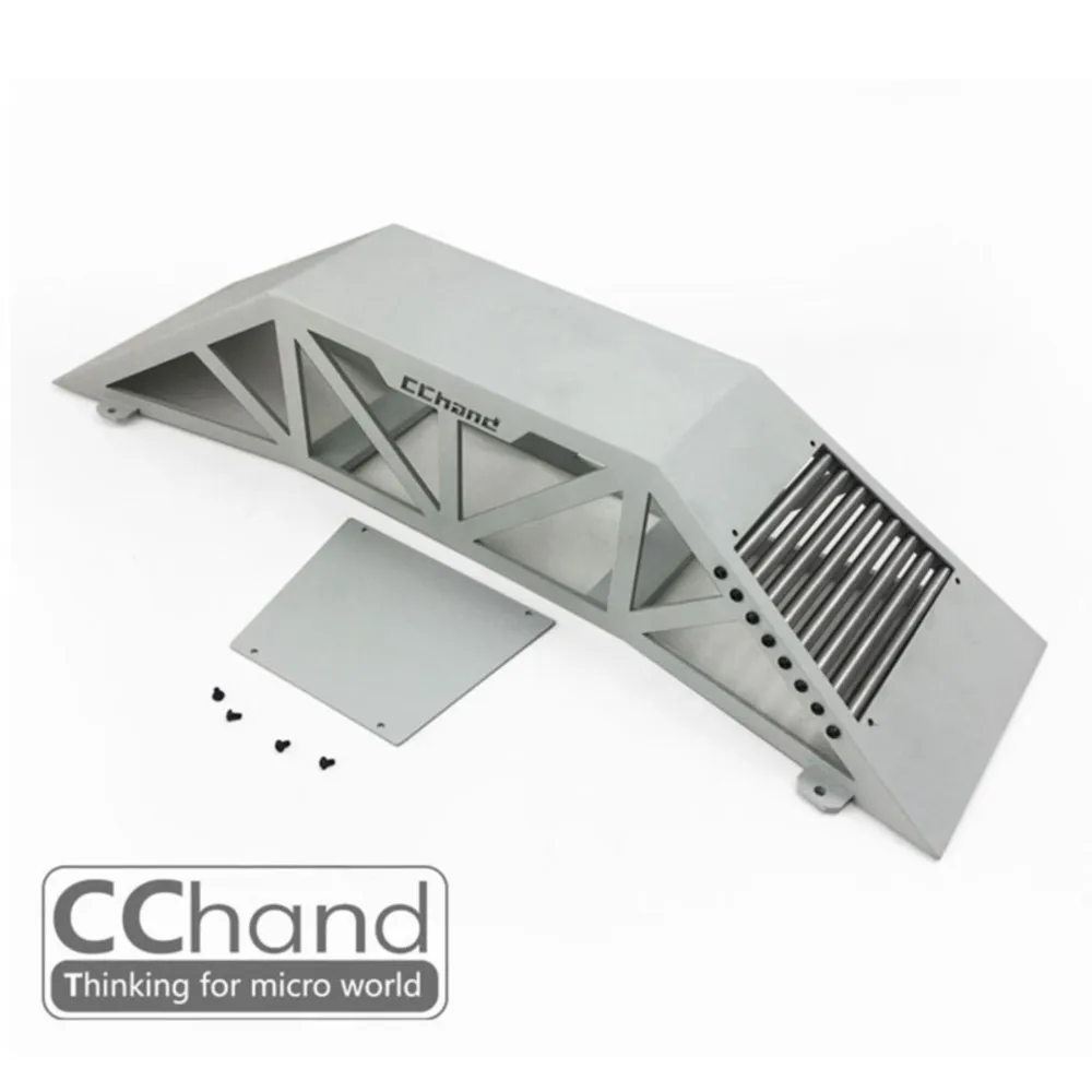 Obstacle todoterreno de Metal para camioneta de coche trepador de control remoto, pieza de mejora TAMIYA AXIAL JK, bricolaje, 1/10