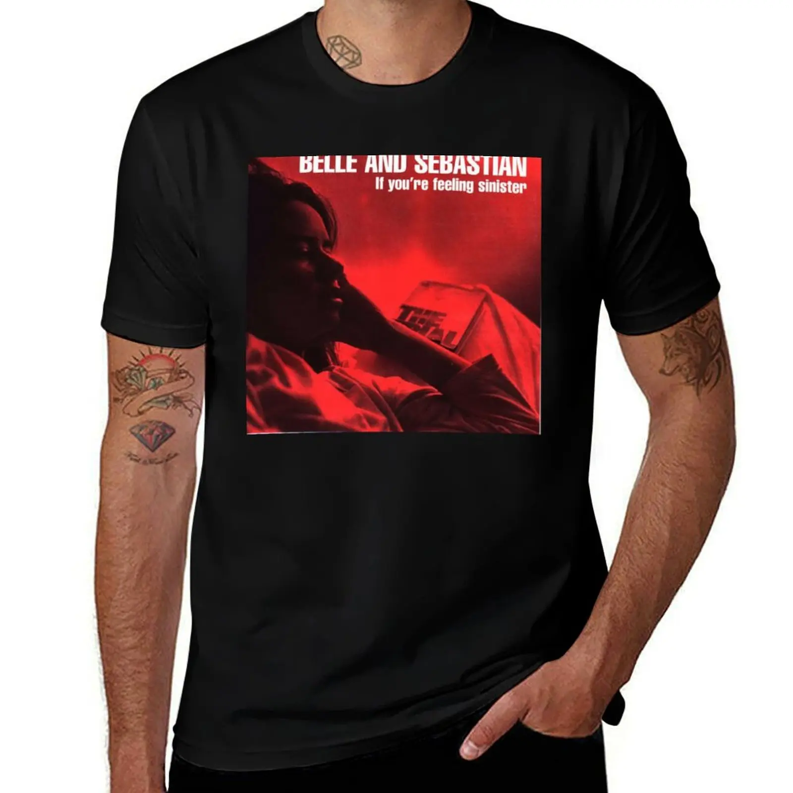 

Belle and Sebastian- If You&x27;re feeling sinister album cover T-Shirt man t shirt luxury t shirts for man cotton funny