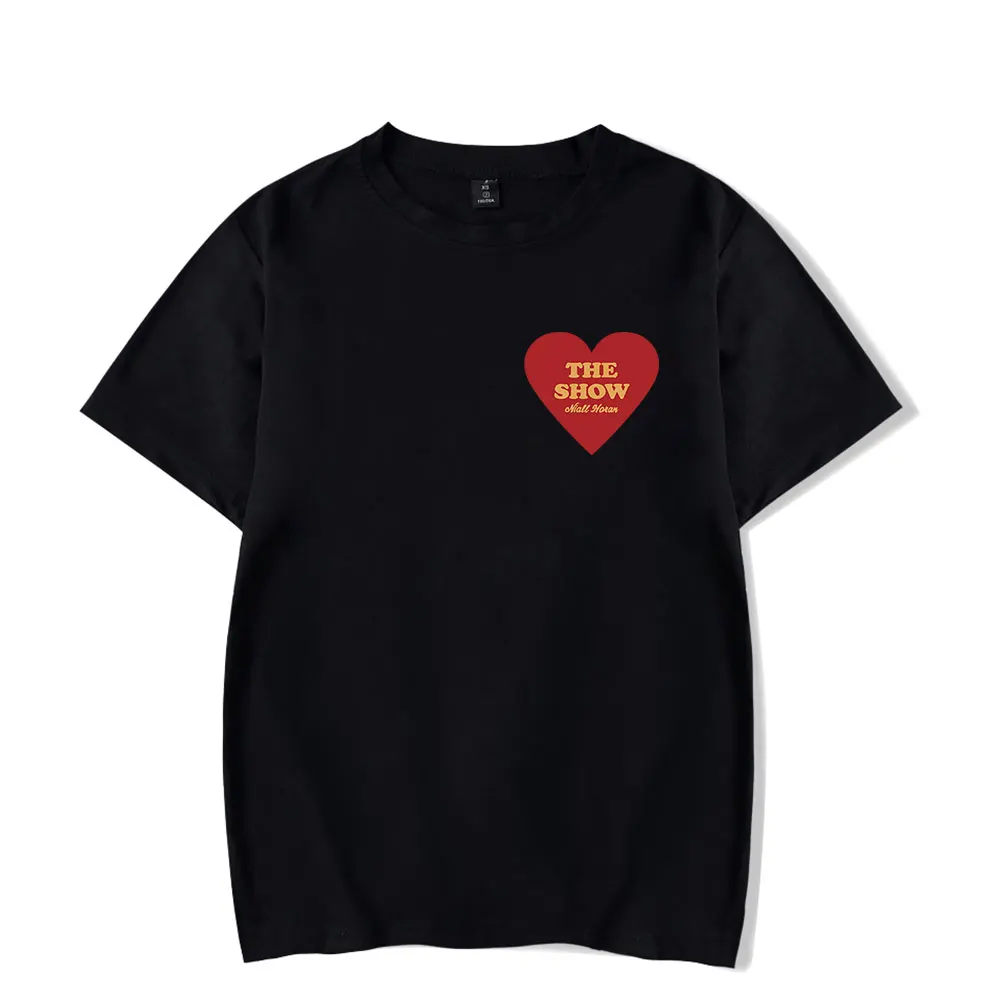 Niall Horan Hello Lovers The Show Heart Merch T-Shirt Men and Woman Short Sleeve Women Funny T Shirt Unisex Harajuku Tops