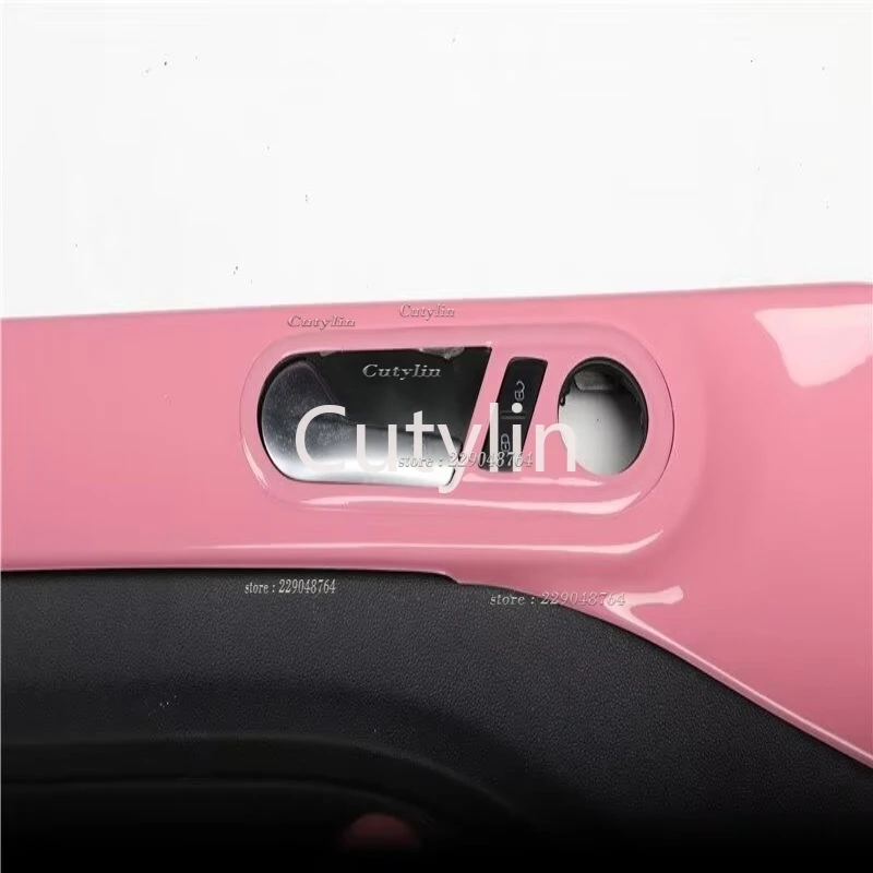 L/RHD for Volkswagen Vw Beetle 2013-2019 ABS Pink Handle Bowl Gear Shfit Panle Front Water Cup Holder Cover Interior Accessories view 5