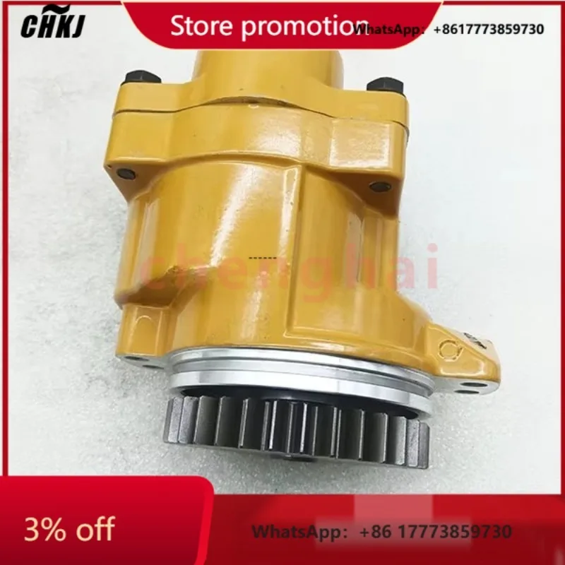 

CHKJ-2025NEWExcavator Oil Pump 233-5220 C10 C11 C12 C13 Engine Oil Pump 2335220 for OEM Excavator 345D 365B 349D