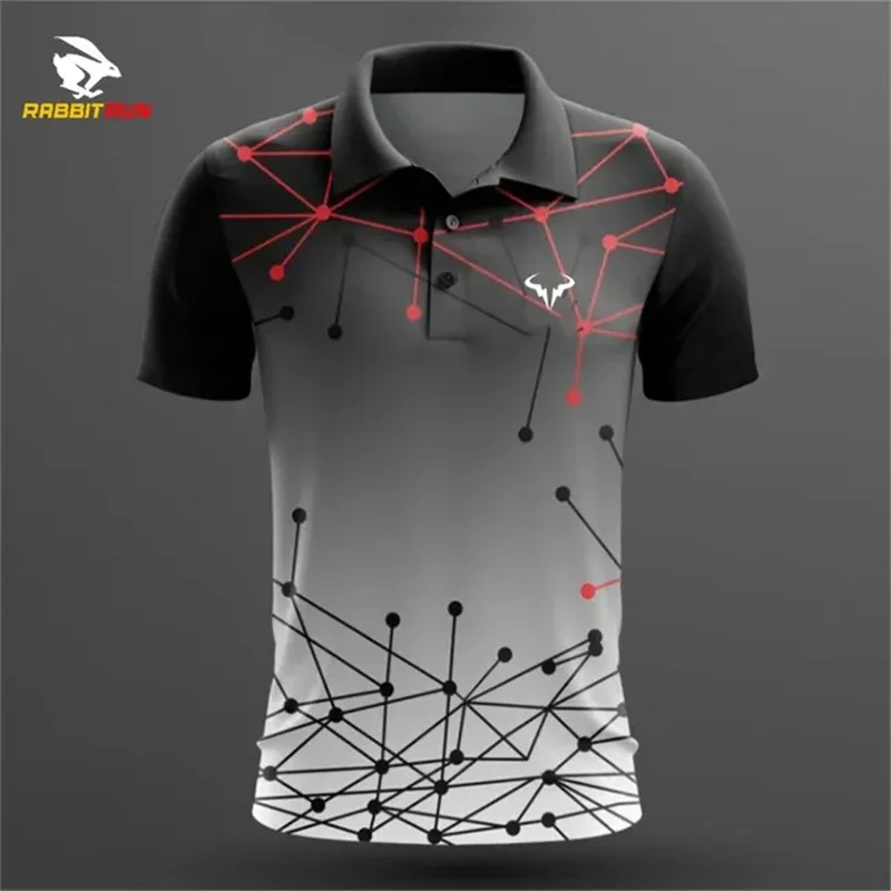 Golf Wear TShirt Men Coach Polo Para Polo Jersey Hombre Manga Corta Fishing Tops Badminton Short Sleeve Sports Football Clothing