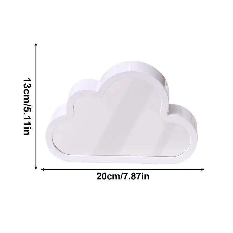 Lampe LED de chevet multifonctionnelle en forme de nuage, luminaire décoratif d'intérieur, idéal pour une chambre à coucher ou un bureau