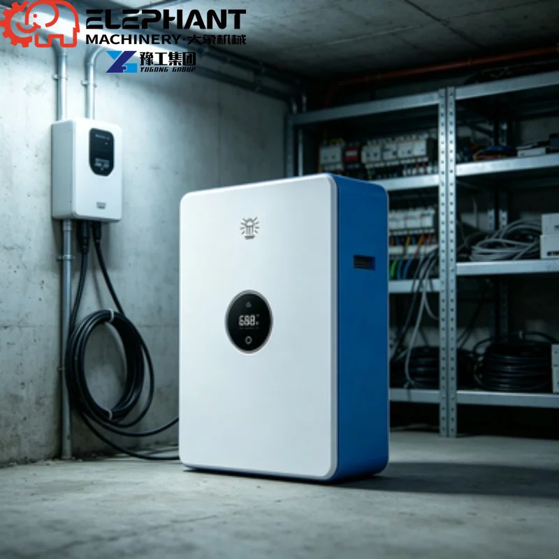 Best Wall-Mounted 51.2V 10kWh LiFePO4 Solar Battery, Compatible With 5 Split IP54 Off-Grid Inverter