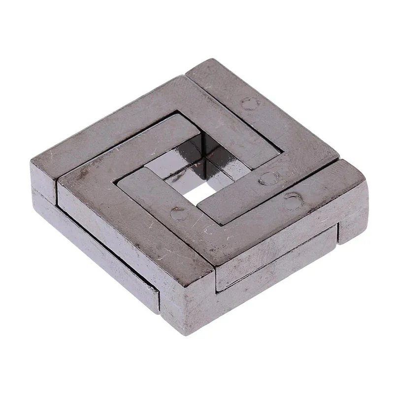 

Square Lock Metal 3D Puzzles Quebra Cabeça Rompecabezas IQ Games Adults Kids Brain Teaser Mainland China Quality Fine 자석미로