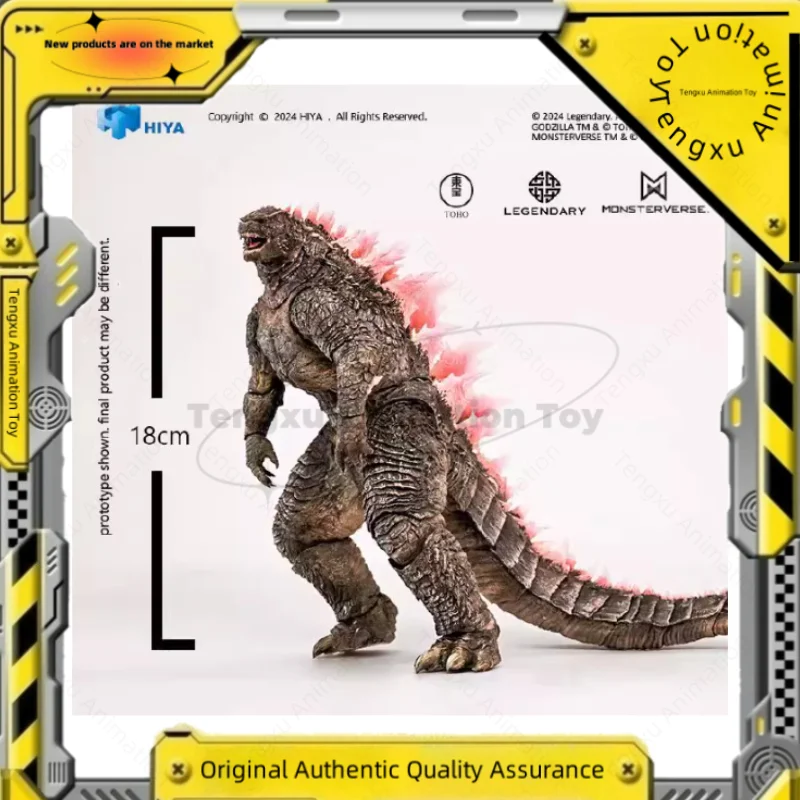 

【Spot Goods】18CM HIYA Action Figure Exquisite Basic Series Kong The New Empire Godzilla Evolved Ver GARAGE KIT