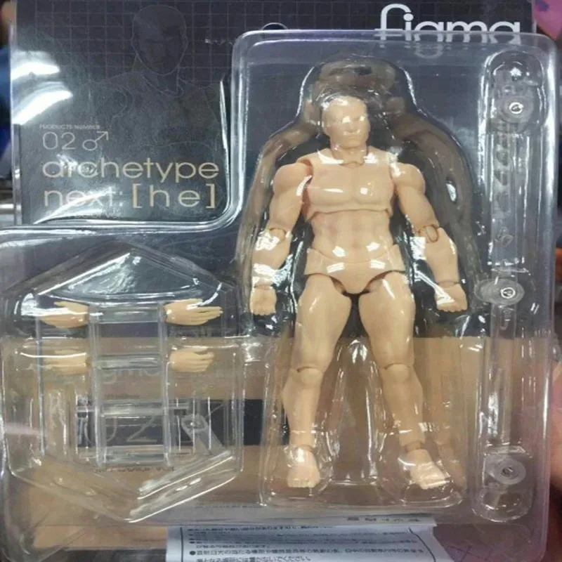 Miniature Figurine Doll Model 13cm Action Figure Artist Movable Body Male Female Figure PVC Model Mannequin Desktop Ornament view 2