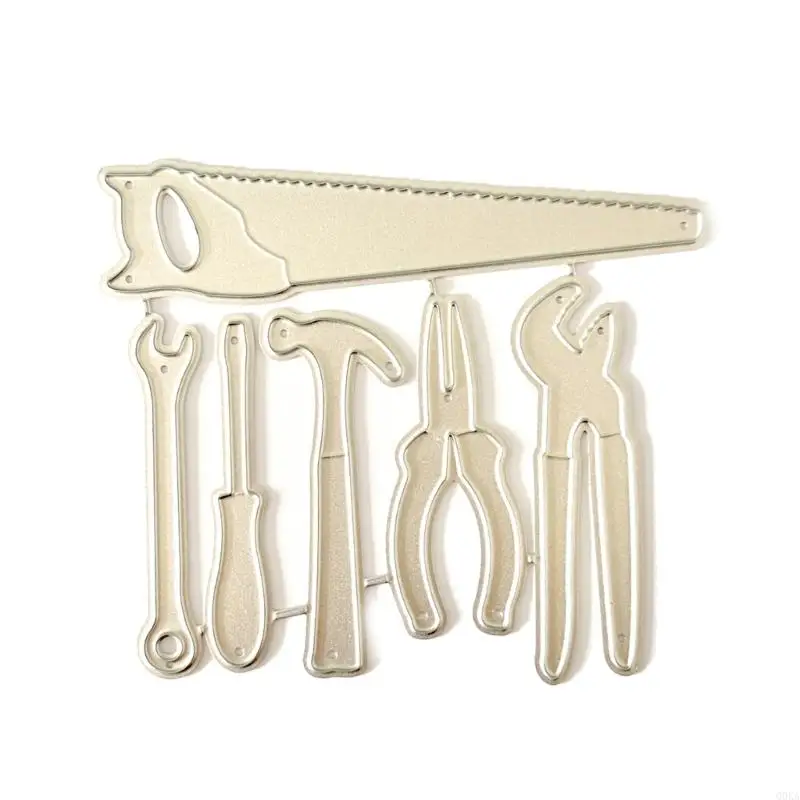 

Q0KA Repair Tools Die Cuts Wrench Tools Cutting Dies for DIY Card Making Scrapbooking