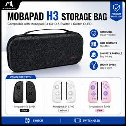 Mobapad Storage Bag Hard Carrying Case for Nintendo Switch Zipper Shell Shockproof Protective Cover for Mobapad S1 Controller