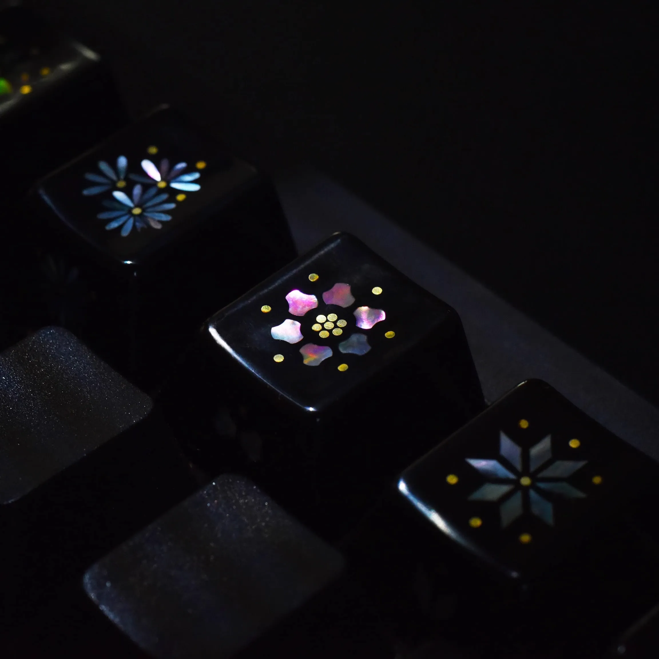 Механическая клавиатура Seven Ceramic Keycap, персонализированная индивидуализированная игровая клавиатура для ПК, Офисная настольная клавиатура, аксессуары, подарки