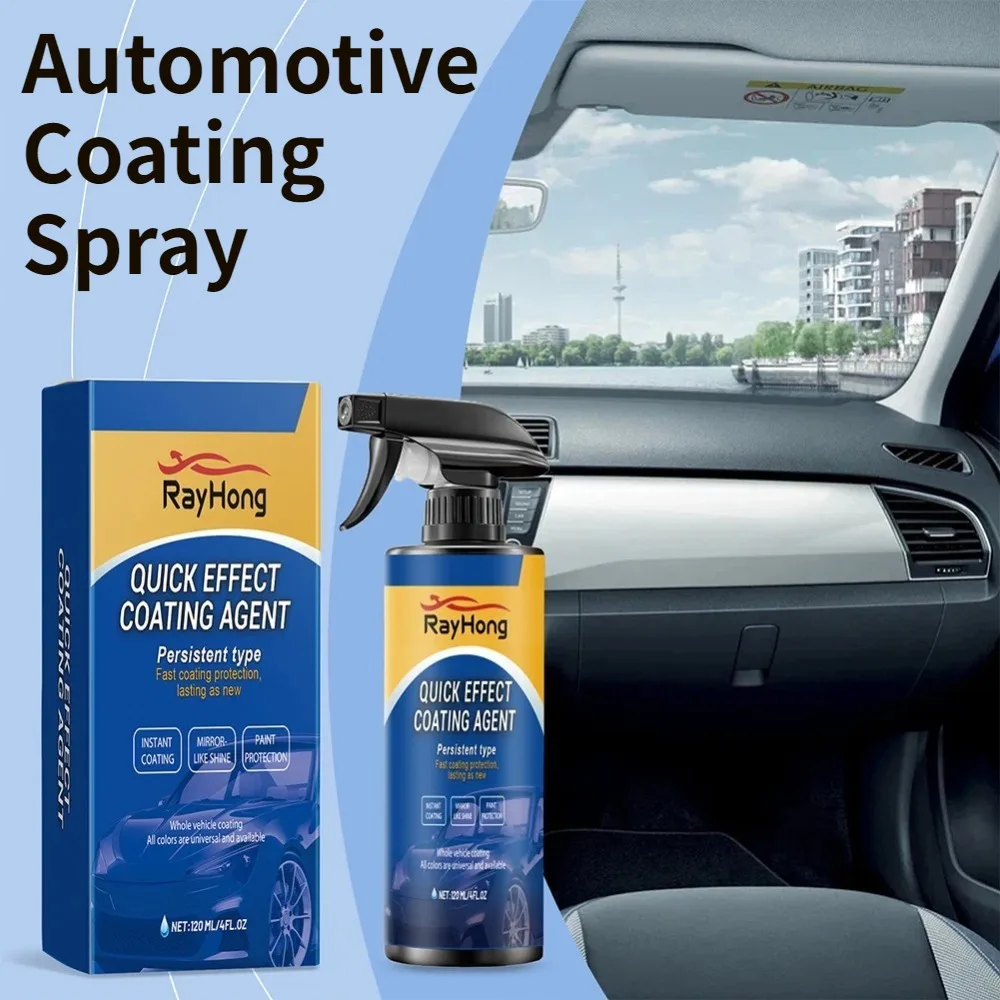 120ml High Protection Car Coating Spray Multi-Functional Quick Car Renewal Agent Auto Paint Protection Spray