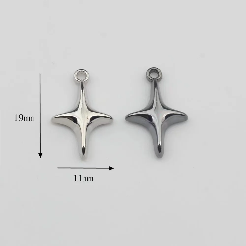 30Pcs Stars Enamel Charms Meteor Alloy Pendant for Jewelry Findings Making Handmade Earrings Bracelet Necklace Diy Accessories