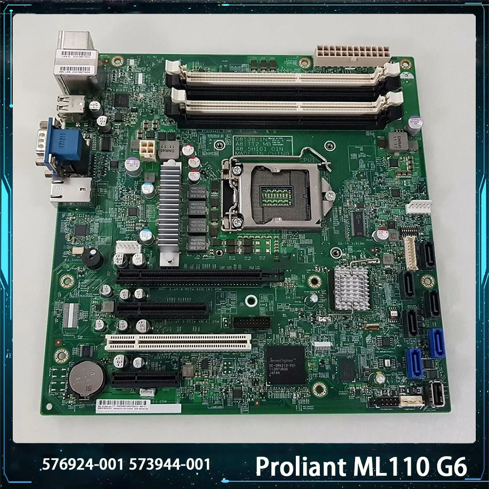 

Для HP Proliant ML110 G6 576924 -001 573944 -001 Материнская плата LGA1156 DDR3