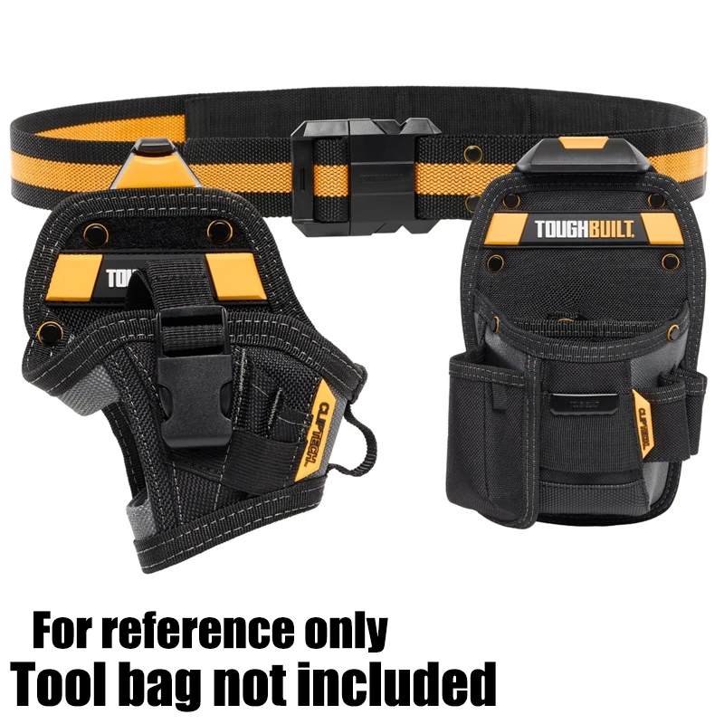 حزام عمل TOUGHBUILT TB-CT-42 مع مشبك عالي التحمل وطول قابل للتخصيص لجزء أدوات الخصر مقاس 32 بوصة - 48 بوصة