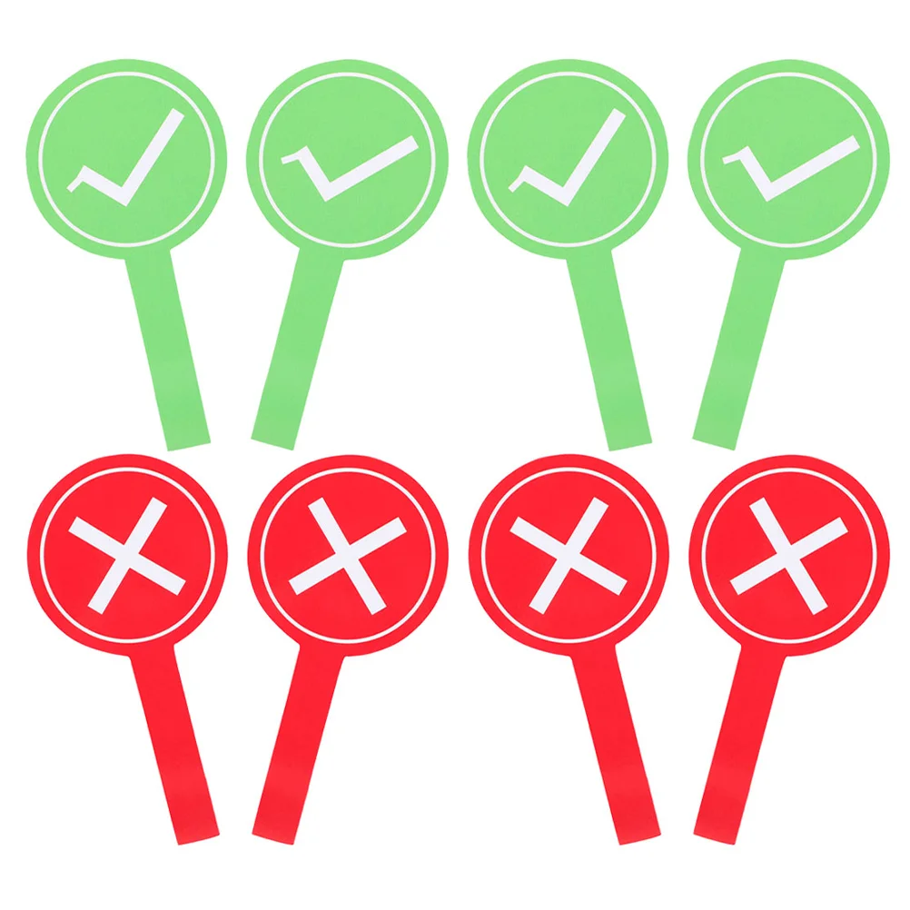 Placard Toy Foams Voting Paddle Answer Board Signs True or False Boards Auction Paddles Whiteboards Mini Portable Classroom