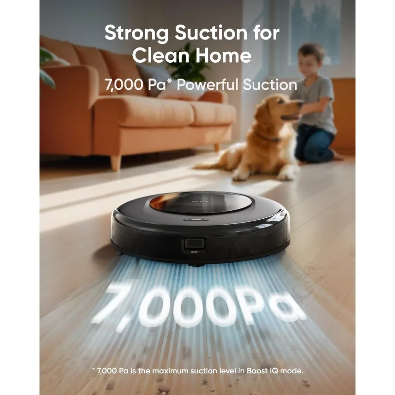 Eufy Robot Vacuum Omni C20 ze stacją All-in-One, automatycznym opróżnianiem, myciem i suszeniem mopem do czyszczenia bez użycia rąk