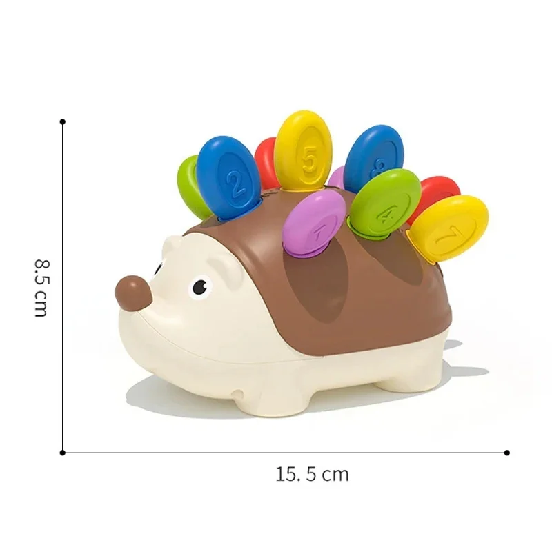 Montessori Baby Hedgehog Toys Trening koncentracji Zabawki edukacyjne Zabawki edukacyjne dla dzieci Prezenty urodzinowe dla dzieci