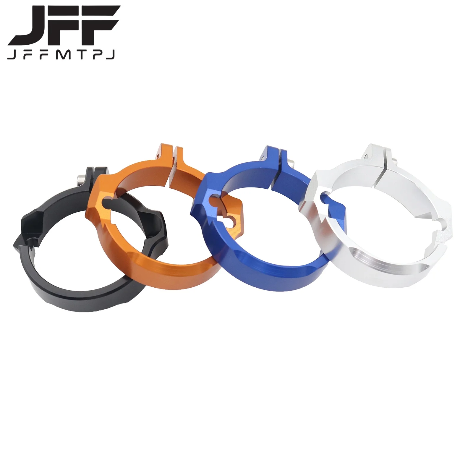 Exhaust Tip Muffler Pipe Clamp Flange Guard For KTM EXC XC SX XCW TPI Six Days 250 300 2017-2022 2023 Husqvarna TE TC TX GasGas