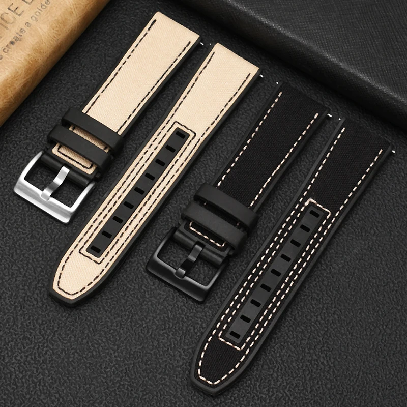 For M038 Watch Strap of Mido Multifort Series M038431A Pin Buckle Watch Band 22mm for Men Watcherproof and Soft